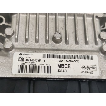 Recambio de centralita motor uce para ford focus lim. (cb4) trend referencia OEM IAM 7M5112A650BCE  