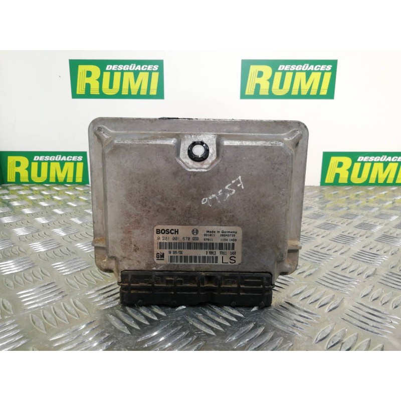 Recambio de centralita motor uce para opel astra g berlina club referencia OEM IAM 90589736 0281001670 
