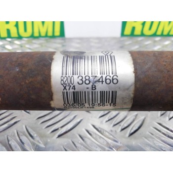 Recambio de transmision delantera derecha para renault laguna ii (bg0) confort authentique referencia OEM IAM 8200387466  