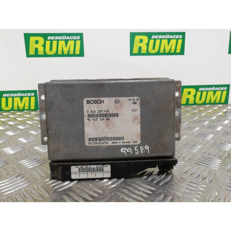 Recambio de centralita motor uce para peugeot 607 (s1) básico referencia OEM IAM 9641315480 0265109432 