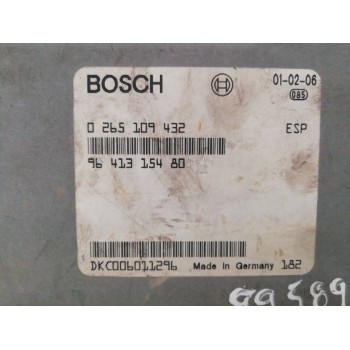 Recambio de centralita motor uce para peugeot 607 (s1) básico referencia OEM IAM 9641315480 0265109432 