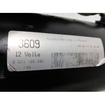 Recambio de motor arranque para peugeot 407 st confort referencia OEM IAM 0001109026  