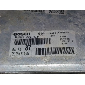 Recambio de centralita motor uce para peugeot 607 (s1) básico referencia OEM IAM 0261206418 9635591180 