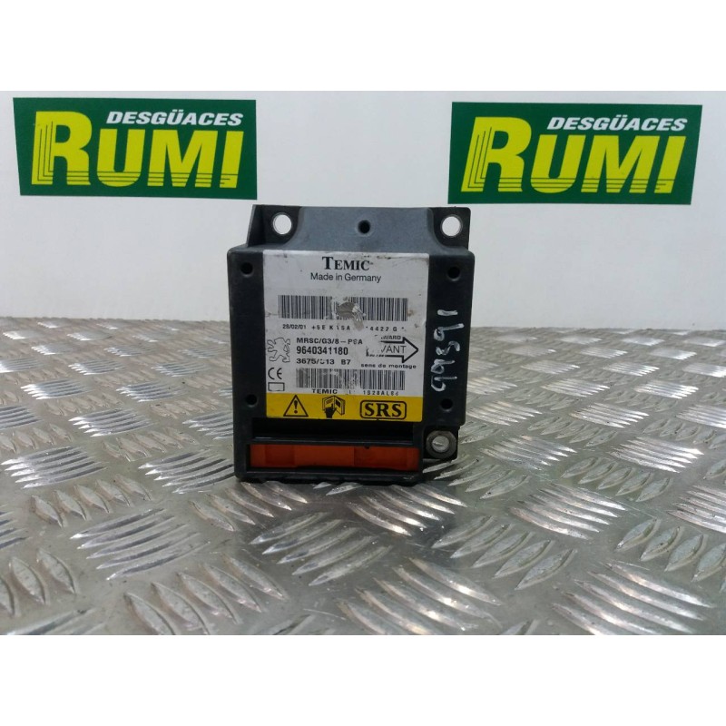 Recambio de centralita airbag para peugeot 607 (s1) básico referencia OEM IAM 9640341180 3675C13 