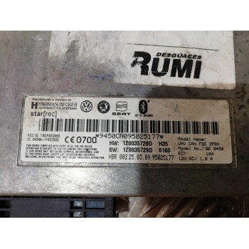 Recambio de centralita check control para seat leon (1p1) comfort limited referencia OEM IAM 1Z0035729D  