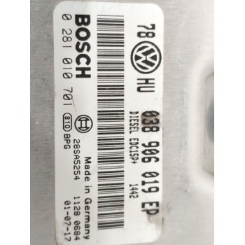 Recambio de centralita motor uce para volkswagen passat berlina (3b3) comfortline referencia OEM IAM 038906019EP  