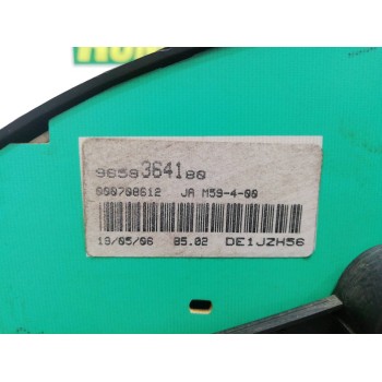 Recambio de cuadro instrumentos para citroën berlingo 1.9 d 600 furg. referencia OEM IAM 9658364180 DE1JZH56 
