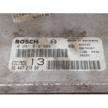 Recambio de centralita motor uce para citroën c5 berlina 2.0 hdi magic referencia OEM IAM 0281010808 9644721080 