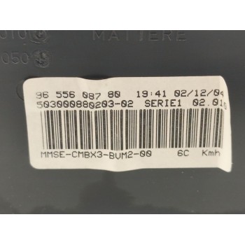 Recambio de cuadro instrumentos para citroën c5 berlina premier (e) referencia OEM IAM 9655608780  