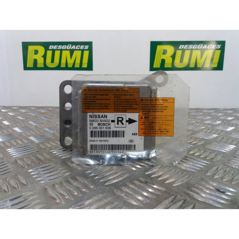 Recambio de centralita airbag para nissan almera (n16/e) acenta referencia OEM IAM 0285001638 98820BN902 