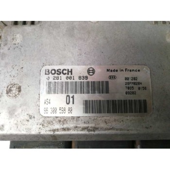 Recambio de centralita motor uce para citroën saxo 1.5 d image referencia OEM IAM 0281001839 9630059880 