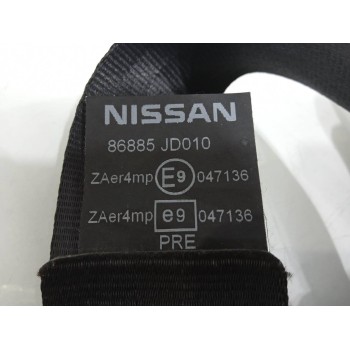 Recambio de cinturon seguridad delantero izquierdo para nissan qashqai (j10) acenta referencia OEM IAM 86885JD010  