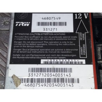 Recambio de centralita airbag para fiat panda (169) 1.2 8v dynamic referencia OEM IAM 46807549 331271, 334134011 
