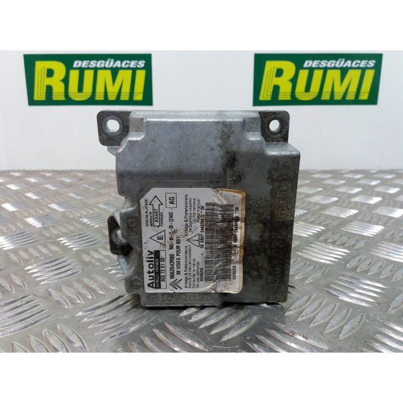 Recambio de centralita airbag para citroën c4 berlina exclusive referencia OEM IAM 9662643980  