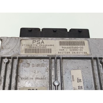 Recambio de centralita motor uce para peugeot 206 berlina e-music referencia OEM IAM 9644625680  