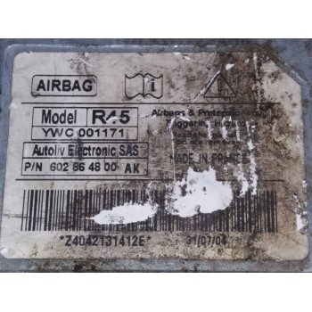 Recambio de centralita airbag para mg serie 45 (rt) club (5-ptas.) referencia OEM IAM 216102782 YWC001170, 602864800 