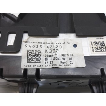 Recambio de cuadro instrumentos para kia cee´d concept referencia OEM IAM 94033A2020  