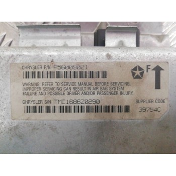Recambio de centralita airbag para jeep cherokee (xj) 2.5 td referencia OEM IAM P56009021 TMC1686Z0290 