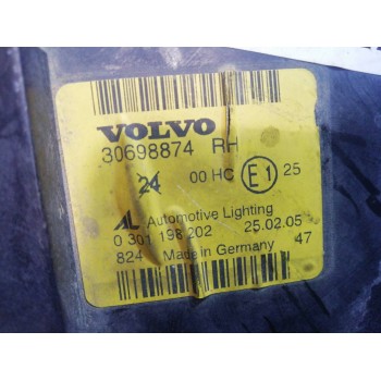 Recambio de faro derecho para volvo s40 berlina 1.6 momentum referencia OEM IAM 30698874 0301198202 