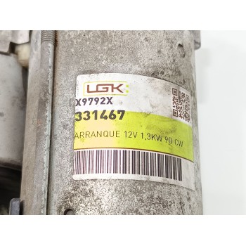 Recambio de motor arranque para fiat fiorino básico referencia OEM IAM X9792X  