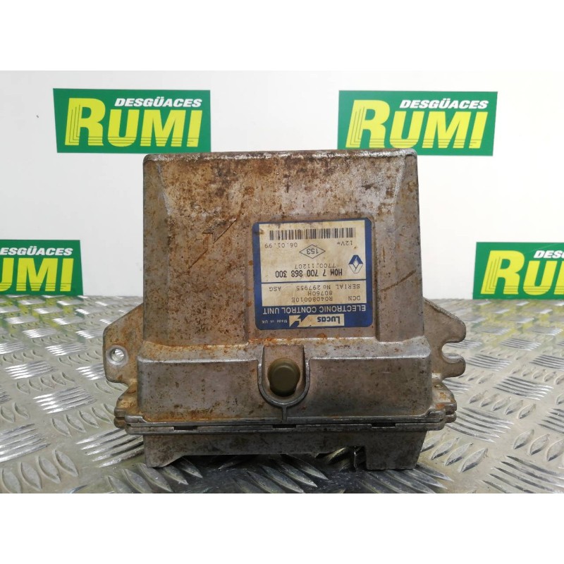 Recambio de centralita motor uce para renault kangoo (f/kc0) alize referencia OEM IAM 7700868300 7700111207 