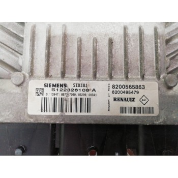 Recambio de centralita motor uce para renault megane ii berlina 5p authentique referencia OEM IAM 8200565863 8200495479 S1223261
