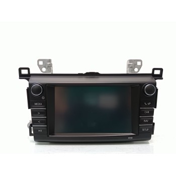 Recambio de pantalla multifuncion para toyota rav 4 advance hybrid referencia OEM IAM 8614042310  
