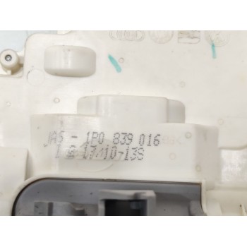 Recambio de cerradura puerta trasera derecha para seat leon (1p1) reference referencia OEM IAM 1P0839016  