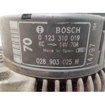 Recambio de alternador para volkswagen polo berlina (6n1) básico referencia OEM IAM 028903025H 0123310019 