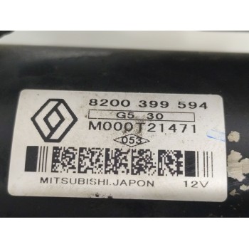 Recambio de motor arranque para renault megane ii berlina 5p authentique referencia OEM IAM 8200399594  