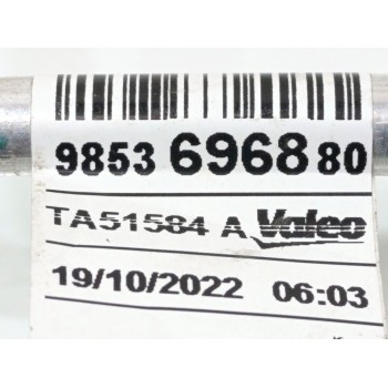 Recambio de tubos aire acondicionado para opel corsa f e gs referencia OEM IAM 9853696880  