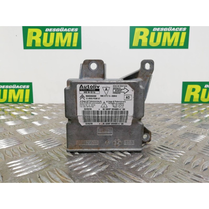 Recambio de centralita airbag para citroën c5 berlina business referencia OEM IAM 9665266080 608990300 