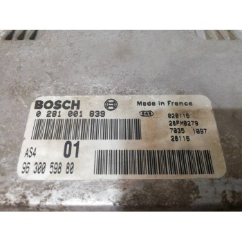 Recambio de centralita motor uce para citroën saxo 1.5 d furio referencia OEM IAM 0281001839 9630059880 28FM0279