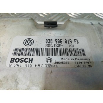 Recambio de centralita motor uce para seat leon (1m1) sport referencia OEM IAM 038906019FK 0281010687 28SA5203