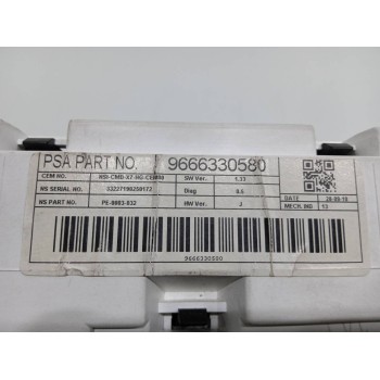 Recambio de cuadro instrumentos para citroën c5 station wagon exclusive referencia OEM IAM 9666330580  
