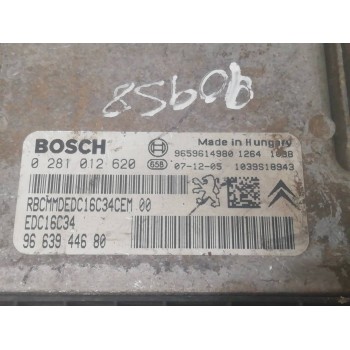 Recambio de centralita motor uce para peugeot partner (s2) combi plus referencia OEM IAM 0281012620 9663944680 