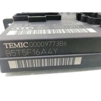 Recambio de caja reles / fusibles para audi a4 berlina (8e) 3.0 tdi quattro (150kw) referencia OEM IAM 8E0907279L  