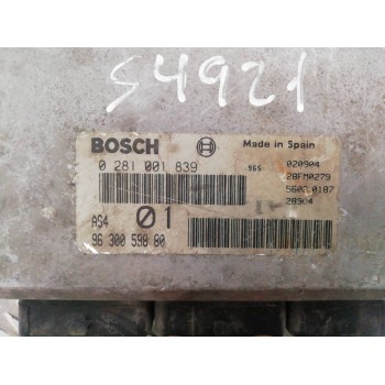 Recambio de centralita motor uce para citroën saxo 1.5 d furio referencia OEM IAM 9630059880 0281001839 