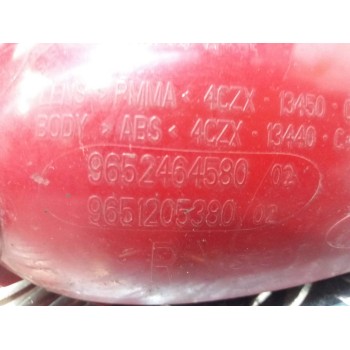 Recambio de piloto marcha atras para citroën c4 berlina exclusive referencia OEM IAM 9652464580 9651205380 