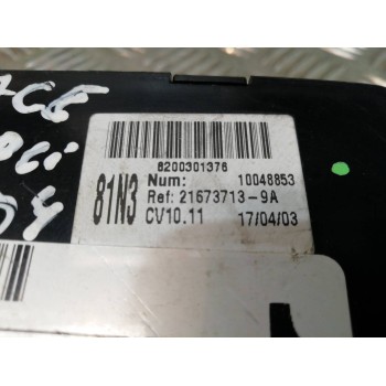 Recambio de modulo electronico para renault espace iv (jk0) expression referencia OEM IAM 8200283815 8200301376 8200308487 21673