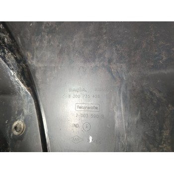 Recambio de paragolpes trasero para dacia sandero ambiance referencia OEM IAM 8200735456  