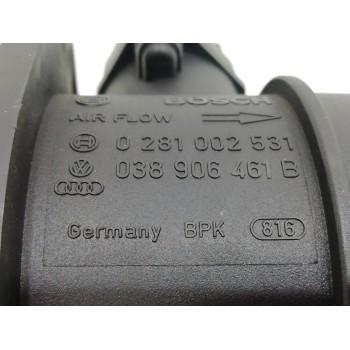Recambio de caudalimetro para seat leon (1p1) sport referencia OEM IAM 0281002531 038906461B  