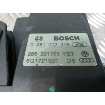 Recambio de potenciometro pedal para seat ibiza (6l1) cool referencia OEM IAM 0281002378 6Q1721503 