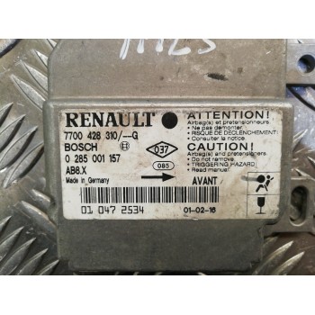 Recambio de centralita airbag para renault clio ii fase i (b/cbo) 1.2 referencia OEM IAM 7700428310G 0285001157 