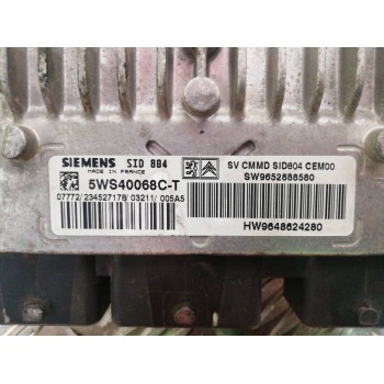 Recambio de centralita motor uce para citroën c3 1.4 hdi exclusive referencia OEM IAM 9648624280 5WS40065CT 