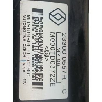 Recambio de motor arranque para renault clio iv zen referencia OEM IAM 233000557R M000TD0372ZE  