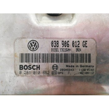 Recambio de centralita motor uce para skoda fabia (6y2/6y3) attractive referencia OEM IAM 038906012GE 0281010862 