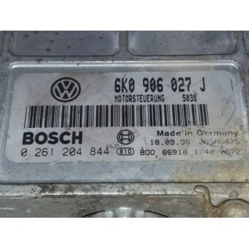 Recambio de centralita motor uce para seat ibiza (6k) clx referencia OEM IAM 6K0906027J 0261204844, 265A5425 