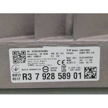 Recambio de centralita check control para bmw serie x3 (g01) xdrive20d xline referencia OEM IAM 792858901 6CC37490C326 3958612