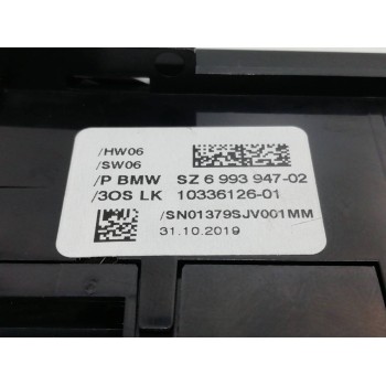 Recambio de mando multifuncion para bmw serie x3 (g01) xdrive20d xline referencia OEM IAM 6993947 699394702 10336126